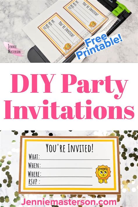 make your own invitations for free.